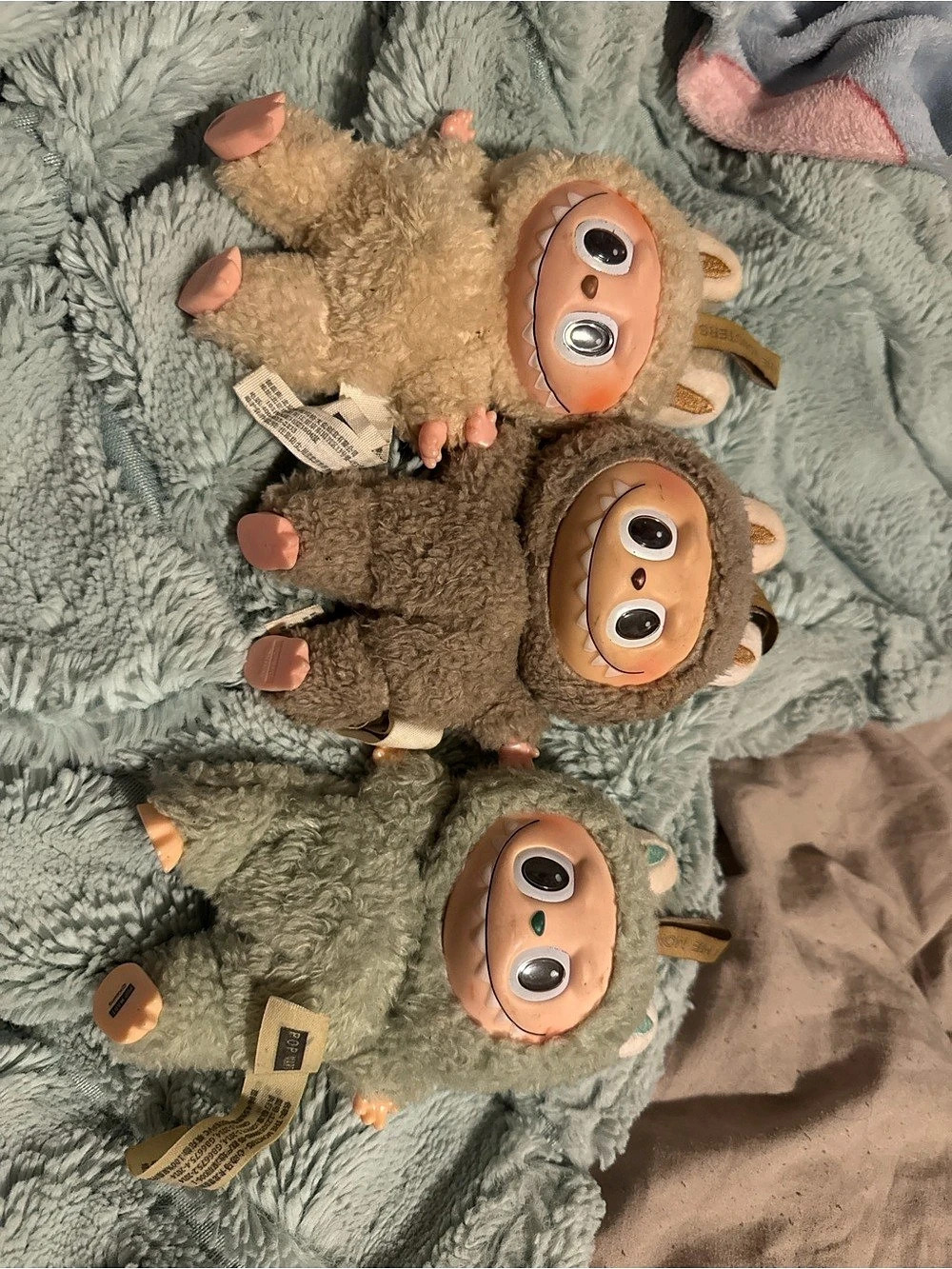 Pop Mart The Monsters - Have a Seat Vinyl Plush Blind Box Series Plush Trio
